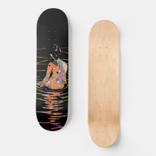 Vintage Japanerinnen aus dem Orient baden modern Skateboard