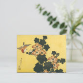 Vintage Japanese Art Postkarte (Stehend Vorderseite)