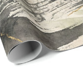 Vintage Japanese Calligraphy Art (1) Geschenkpapier (Rolleneckpunkt)