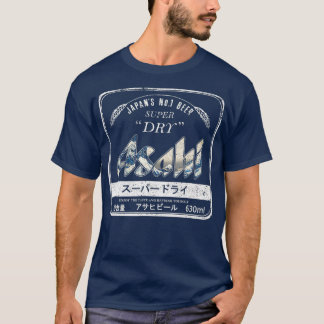 Vintage Japanese Craft Beer Great Wave Label T-Shirt