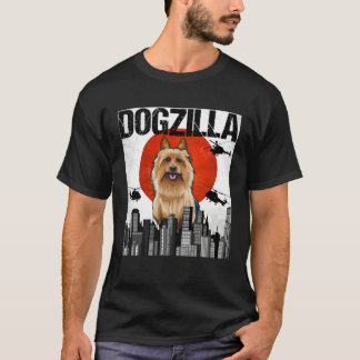 Vintage Japanese Dogzilla Australian Terrier T-Shirt