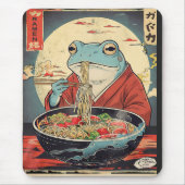 Vintage Japanese Frog Ramen for foodies  Mousepad (Vorne)
