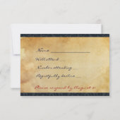 Vintage Japanese Parchment rsvp with envelopes (Rückseite)