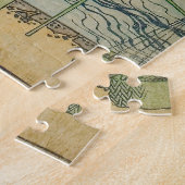 Vintage Japanese Woodblock Aoigaoka Waterfall Puzzle (Seite)