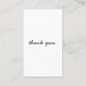 Vintage Japanisch Camellia Botanical Dankeschön Ka Visitenkarte (Rückseite)