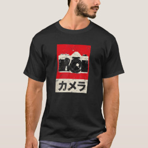 Vintage Japanische analoge SLR-Kamera Retro T-Shirt