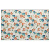 Vintage japanische Blume Stoff (Fat Quarter (45,7 x 55,9 cm))
