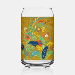 Vintage Japanische Blumen Wildblume G.A. Audsley Dosenglas
