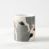 Vintage japanische Chat-Kunst Kaffeetasse (Mittel)