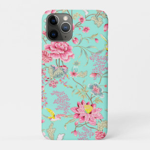 Vintage-japanische Chinoiserie-Blumenmuster in Min Case-Mate iPhone Hülle