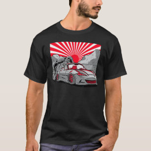 Vintage japanische Drift Car Streetwear Retro Drif T-Shirt