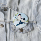 Vintage japanische Farbskizze Button (Beispiel)