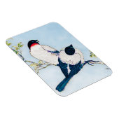 Vintage japanische Farbskizze Magnet (Rechte Seite)