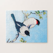 Vintage japanische Farbskizze Puzzle (Horizontal)