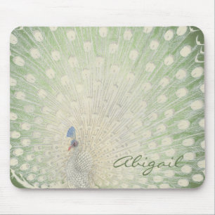 Vintage-Japanische Feine Kunst Pfau Personalized Mousepad