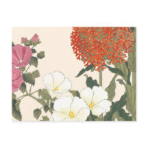 Vintage japanische florale Zier-Allium-Blüte