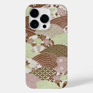 Vintage japanische Hügel und Flüsse Case-Mate iPhone 14 Pro Hülle