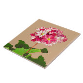 Vintage japanische Hydrangea. Rosa und Grün Fliese (Seite)