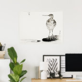 Vintage japanische Illustration Poster (Heimbüro)