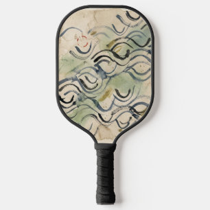 Vintage-Japanische Kalligrafiekunst (6) Pickleball Schläger