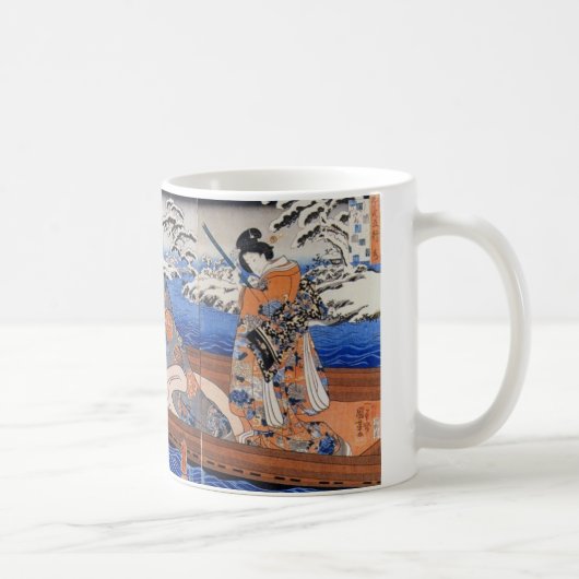 Vintage japanische Kunst 1800's Kaffeetasse (Rechts)