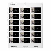 Vintage japanische Kunst #1 Adressaufkleber (Vorne)