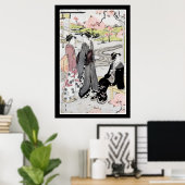 Vintage japanische Kunst #1 Poster (Heimbüro)