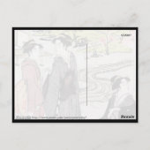 Vintage japanische Kunst #1 Postkarte (Rückseite)