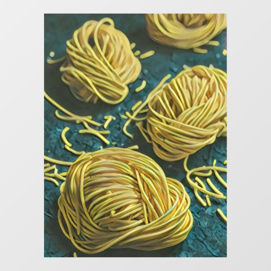 Vintage japanische Kunst Fensteraufkleber (Blatt)