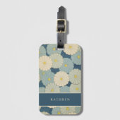 Vintage japanische Kunst Gepäckanhänger (Vorderseite Vertikal)