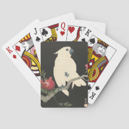 Vintage japanische Kunst | Kakadu Spielkarten