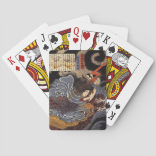 Vintage japanische Kunst - Kuniyoshi Spielkarten