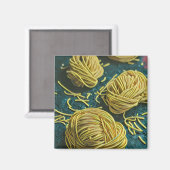 Vintage japanische Kunst Magnet (Vorderseite/Rückseite)