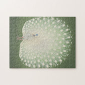 Vintage japanische Kunst | Pfau Puzzle (Horizontal)