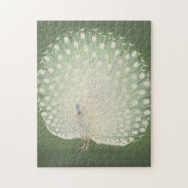 Vintage japanische Kunst | Pfau Puzzle