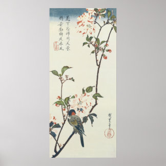 Vintage japanische Kunst Poster