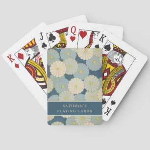 Vintage japanische Kunst Spielkarten