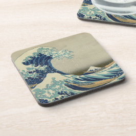 Vintage japanische Kunst, The Great Wave von Hokus Untersetzer
