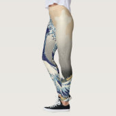 Vintage japanische Kunstlandschaft Leggings (Links)