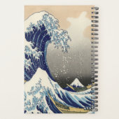 Vintage japanische Kunstlandschaft Planer (Rückseite)