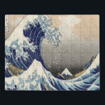 Vintage japanische Kunstlandschaft Puzzle<br><div class="desc">Vintage japanische Kunst Meereslandschaft der großen Wave Mode Accessoires. Japanisches Tattoo ukiyo e Mode Zubehör.</div>