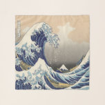 Vintage japanische Kunstlandschaft Schal<br><div class="desc">Vintage japanische Kunst Meereslandschaft der großen Wave Mode Accessoires. Japanisches Tattoo ukiyo e Mode Zubehör.</div>
