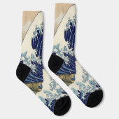 Vintage japanische Kunstlandschaft Socken (Rechts)