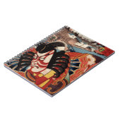 Vintage japanische Malerei - Kabuki Schauspieler Notizblock (Linke Seite)