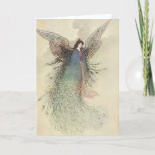 Vintage japanische Märchen, der Mond Maiden Karte