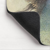 Vintage japanische Märchen, der Mond Maiden Mousepad (Ecke)