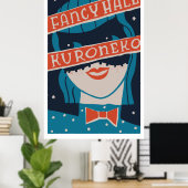 Vintage japanische Matchbox-Abdeckung (Extravagant Poster (Heimbüro)