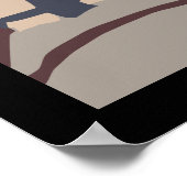 Vintage japanische Matchbox Poster (Ecke)