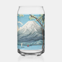 Vintage japanische Mount Fuji und Lake Yamanaka Ku