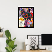 Vintage japanische Rose Seifenwerbung Poster (Heimbüro)